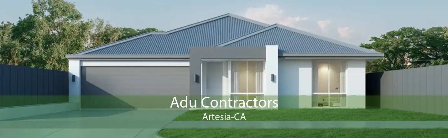 Adu Contractors Artesia-CA