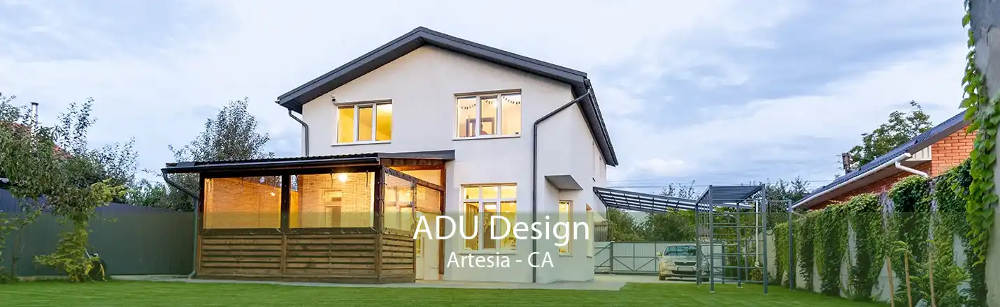 ADU Design Artesia - CA